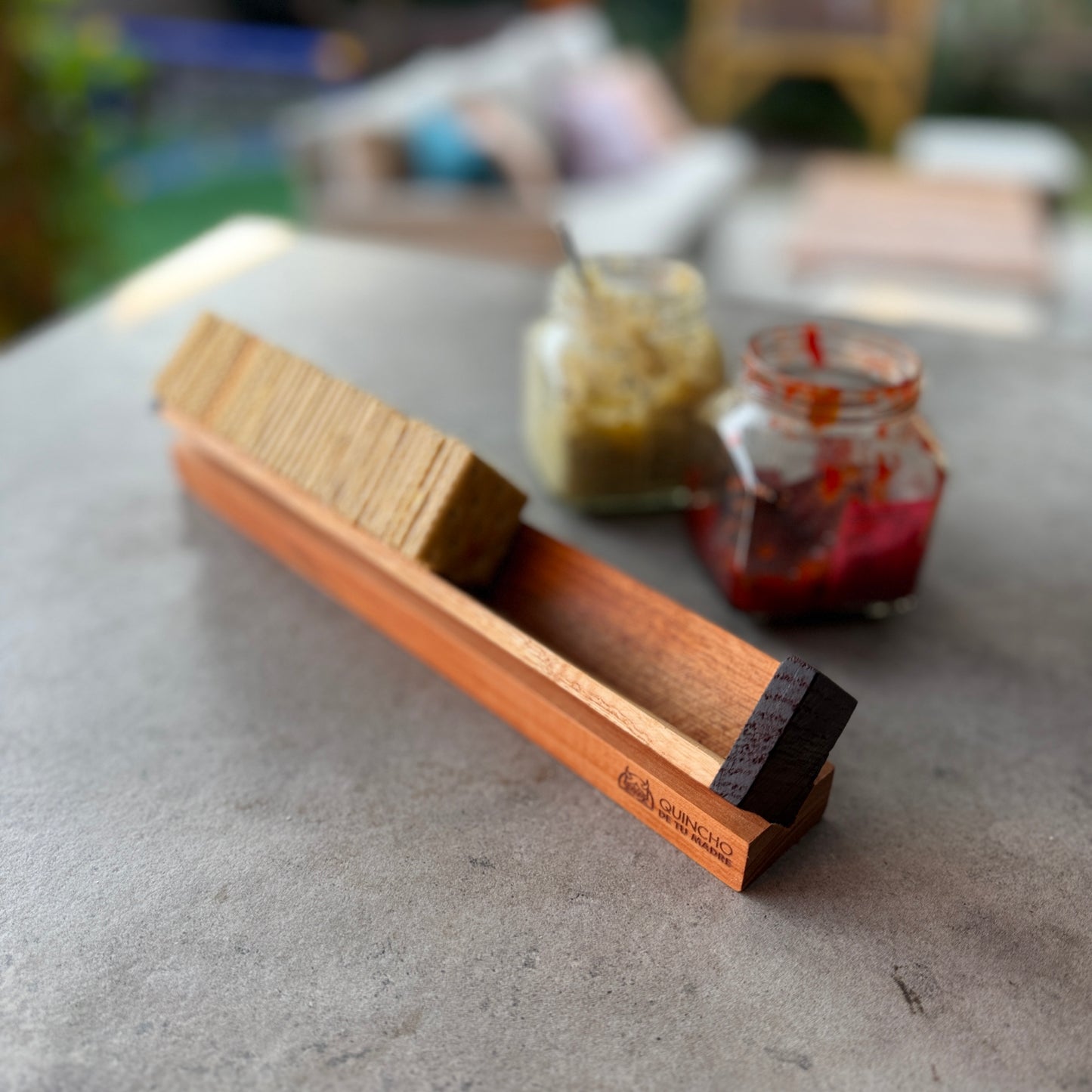 Portagalletas XL de Madera Nativa