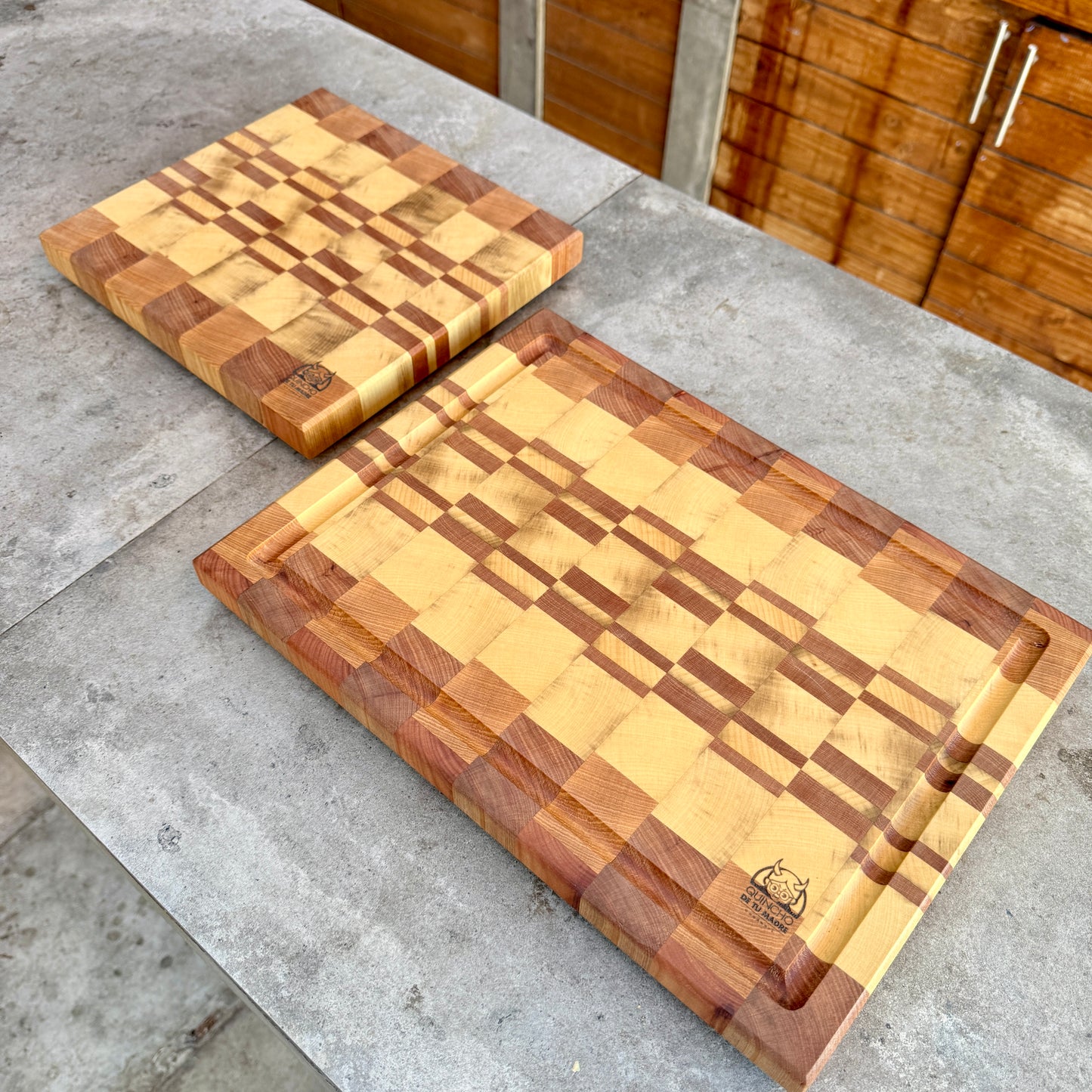 Pack 2 Tablas Endgrain N17