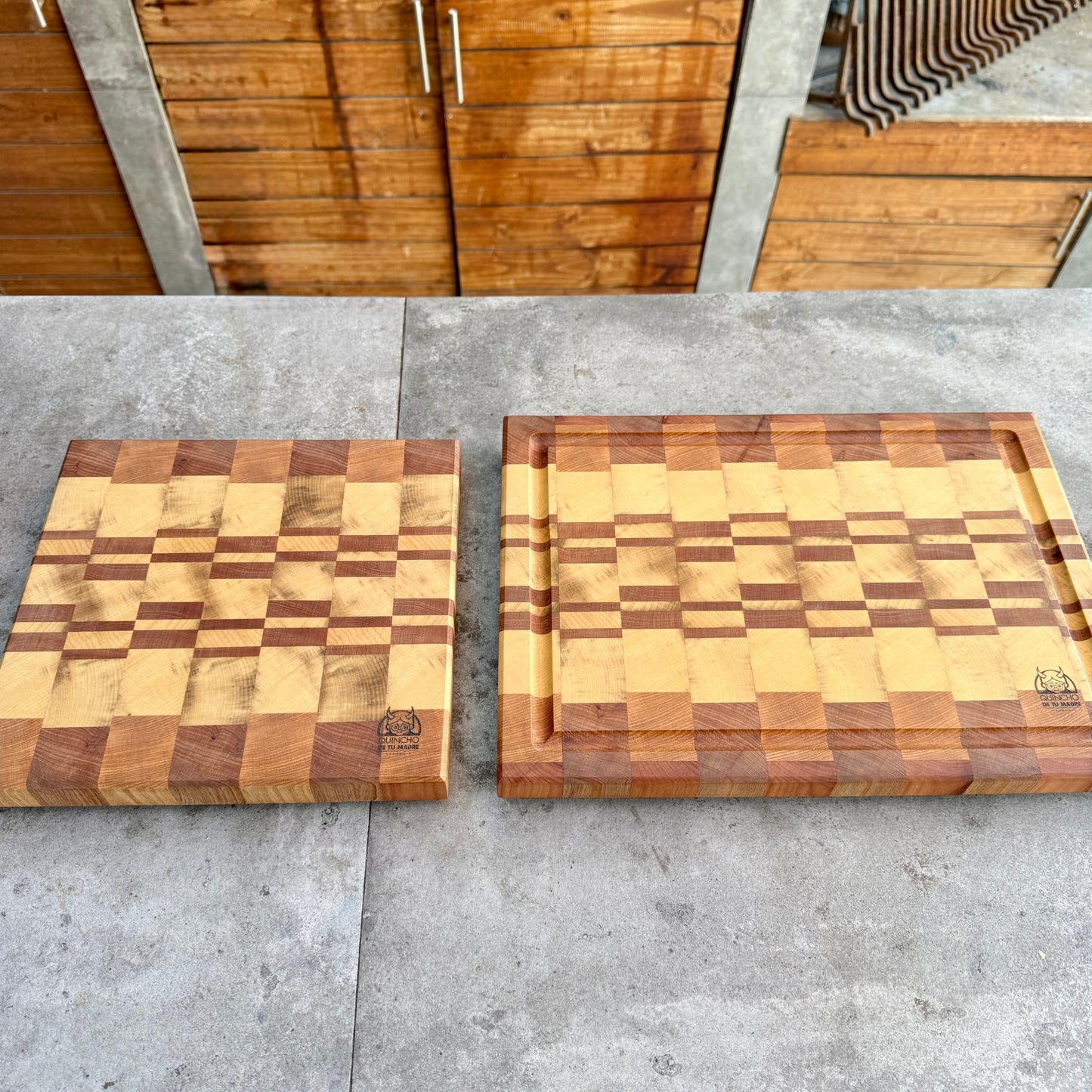 Pack 2 Tablas Endgrain N17