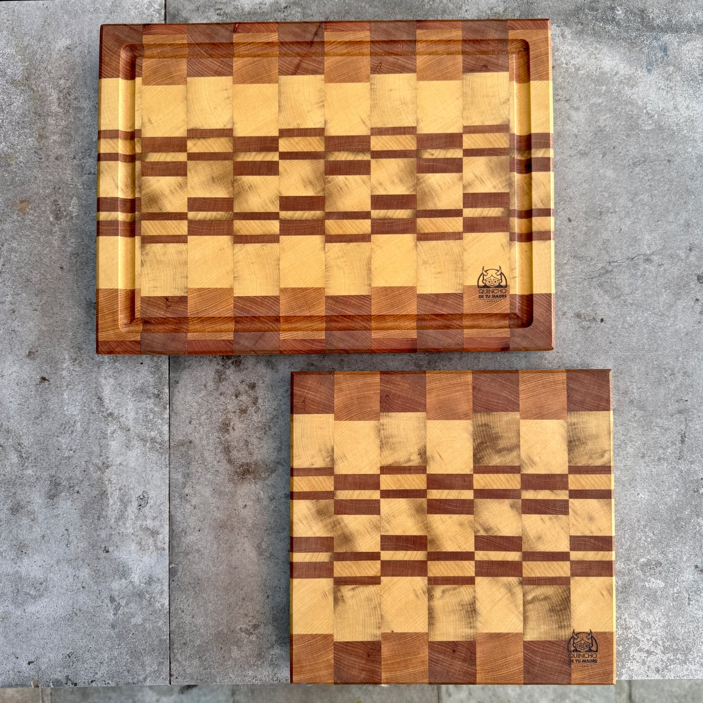 Pack 2 Tablas Endgrain N17