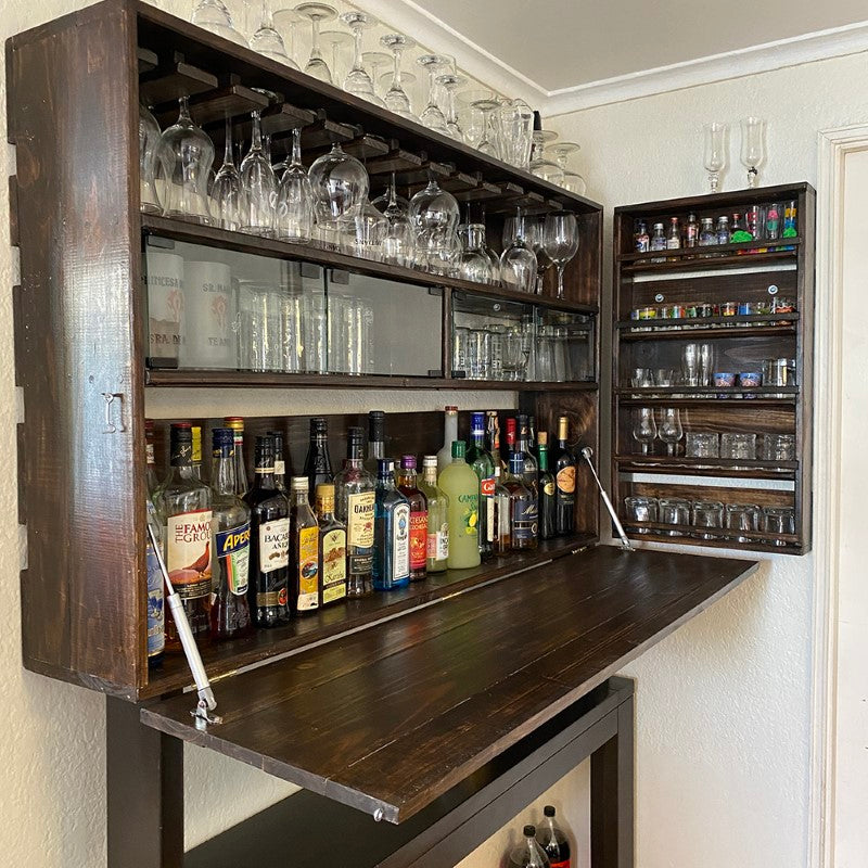 Bar con Mesa Abatible