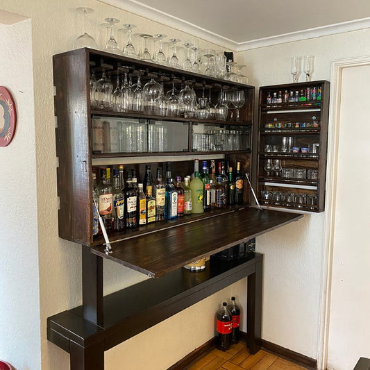 Bar con Mesa Abatible