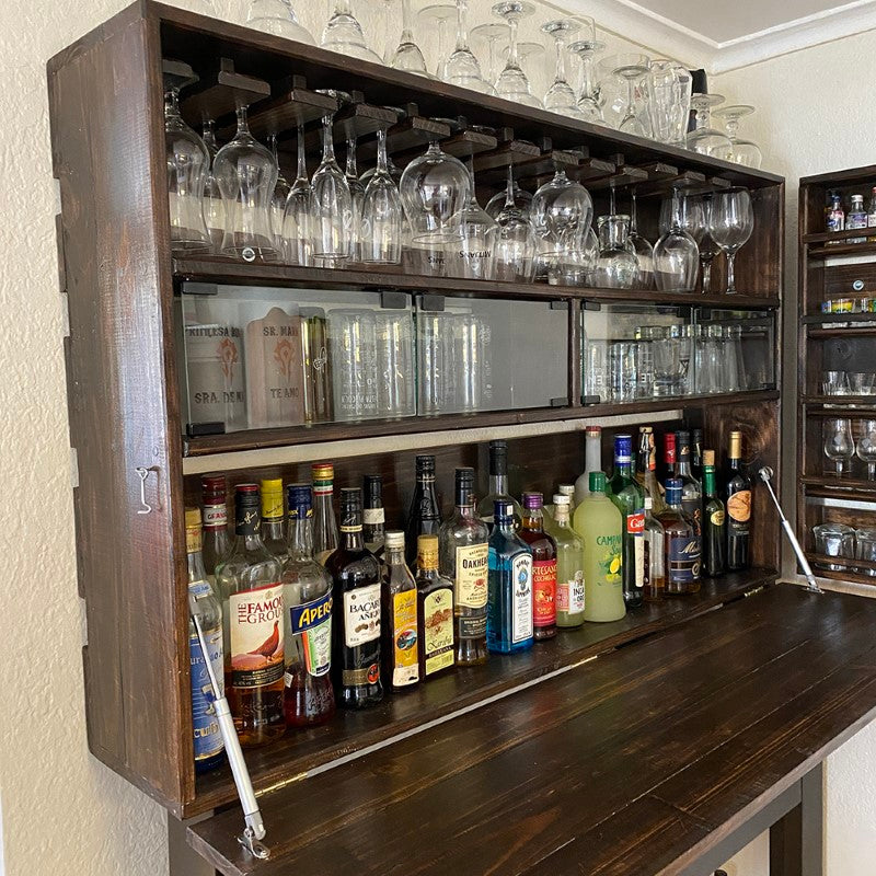 Bar con Mesa Abatible