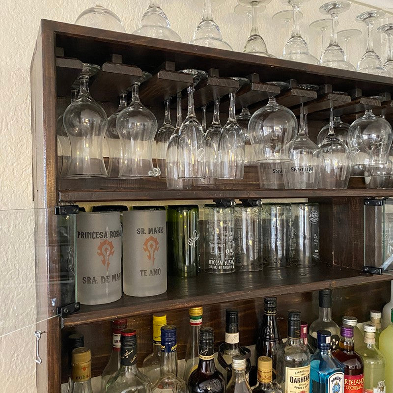Bar con Mesa Abatible