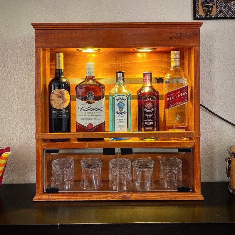 Mini Bar con Luz