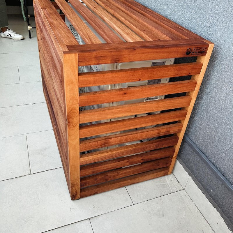 Mueble de Roble Aire Acondicionado
