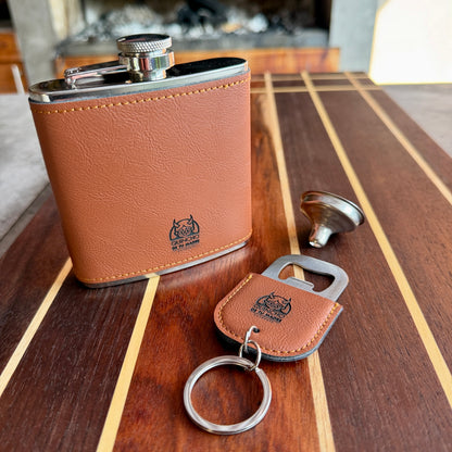 Set Petaca Premium con Destapador y Embudo
