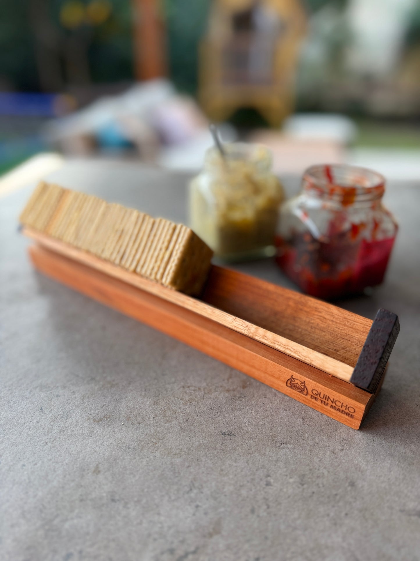 Portagalletas XL de Madera Nativa
