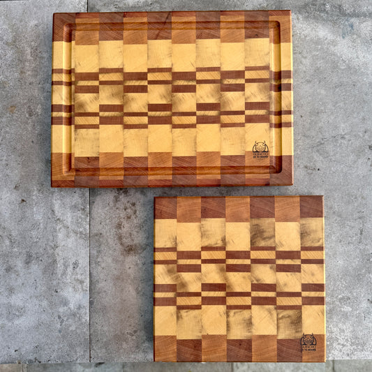 Pack 2 Tablas Endgrain N17