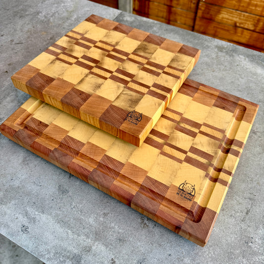 Pack 2 Tablas Endgrain N17