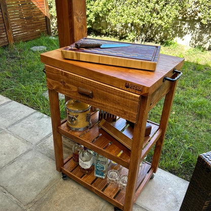 Mesa Auxiliar Parrillera