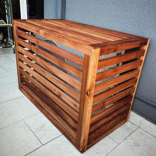 Mueble de Roble Aire Acondicionado