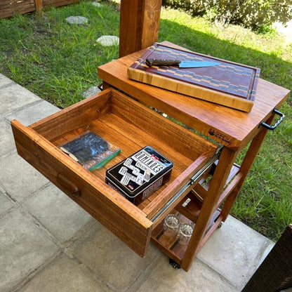 Mesa Auxiliar Parrillera