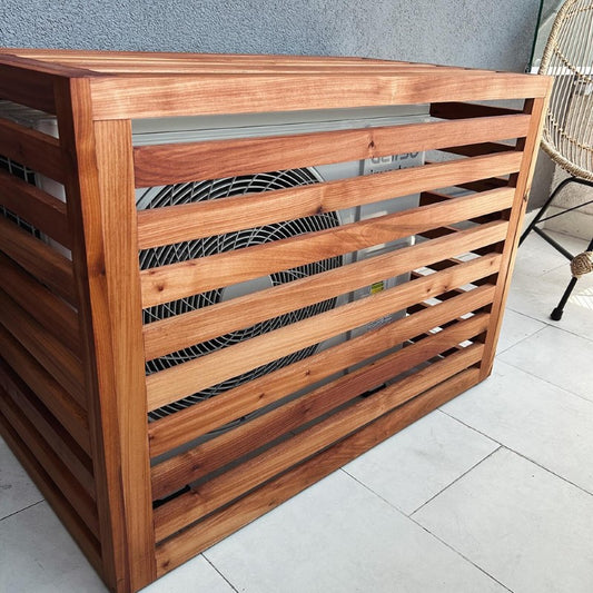 Mueble de Roble Aire Acondicionado
