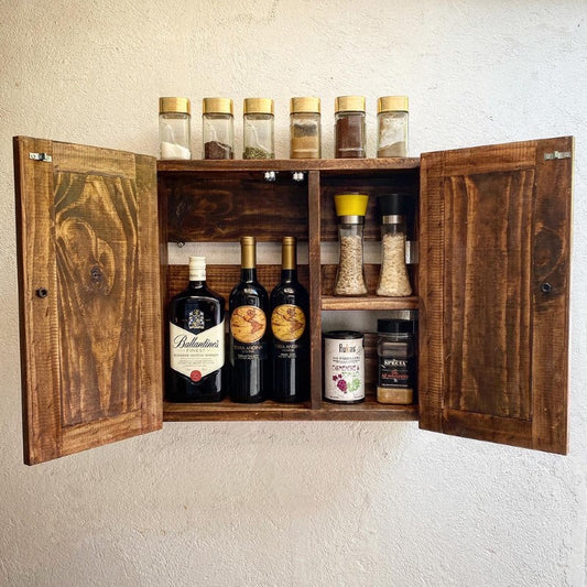 Repisa Minibar con Puertas